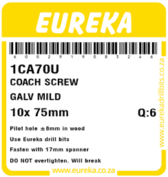 1CA70 - Coach Screw -1CA70_Label_T